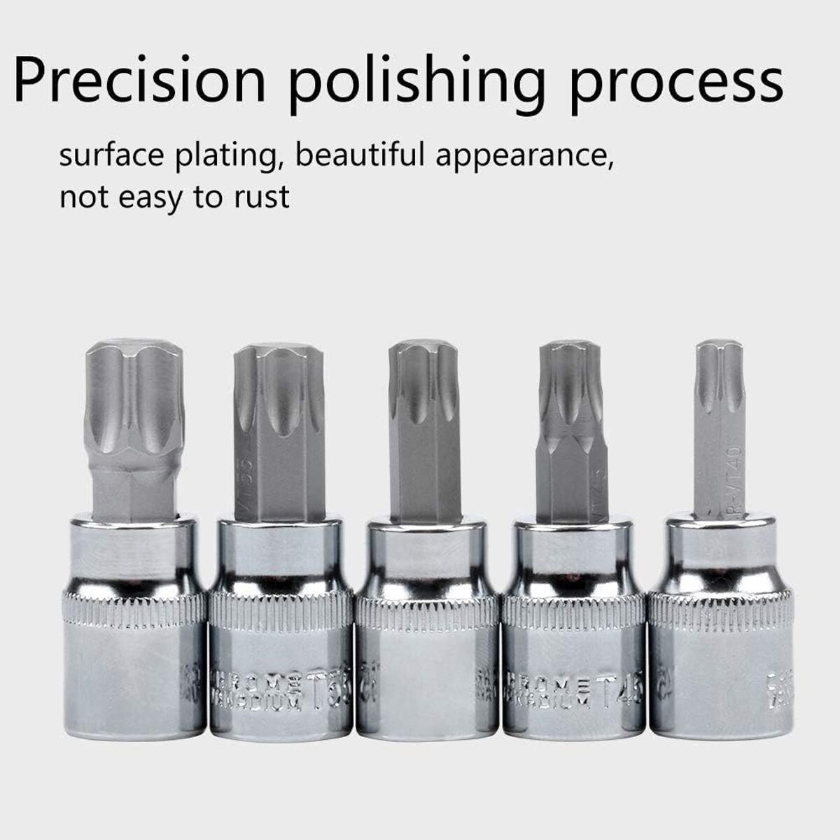 Set de 13 doules Torx, BGHYHYHI, din otel CR-V, rezistent la