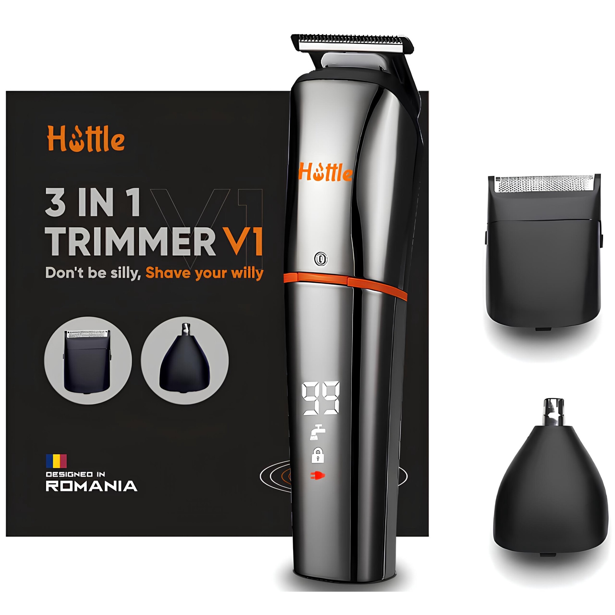 Trimmer pentru nas si urechi Panasonic ER-GN30-K503, Baterii, Lavabil, Negru/Argintiu - eMAG.ro Trimmer pentru nas si urechi Panasonic ER-GN30-K503, Baterii, Lavabil, Negru/Argintiu - eMAG.ro