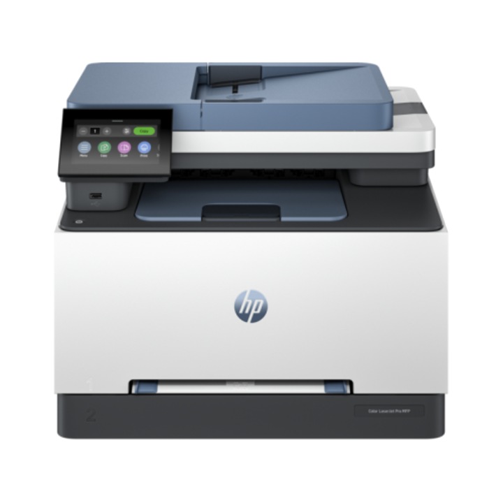 Imprimantă multifuncțională HP Color LaserJet Pro MFP 3302fdn, laser, alb, A4