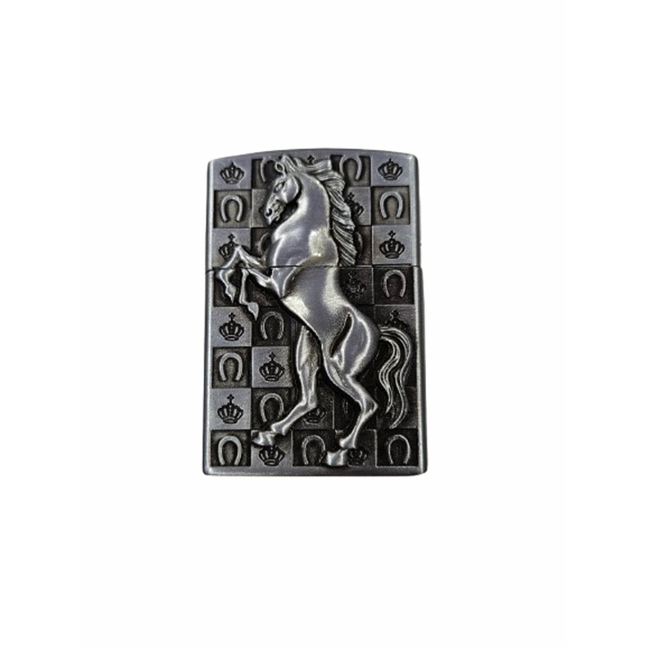 Bricheta Kon, tip gaz, metal, argint