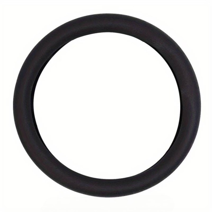 Husa Universala Anmai pentru Volan, Silicon Premium, Elasticitate Sporita, Diametru 33 - 40 cm, Negru