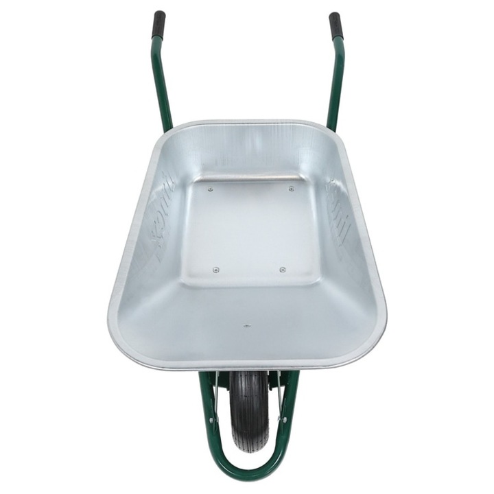 Roaba constructii / gradinarit, Limex, tabla zincata, 100 L