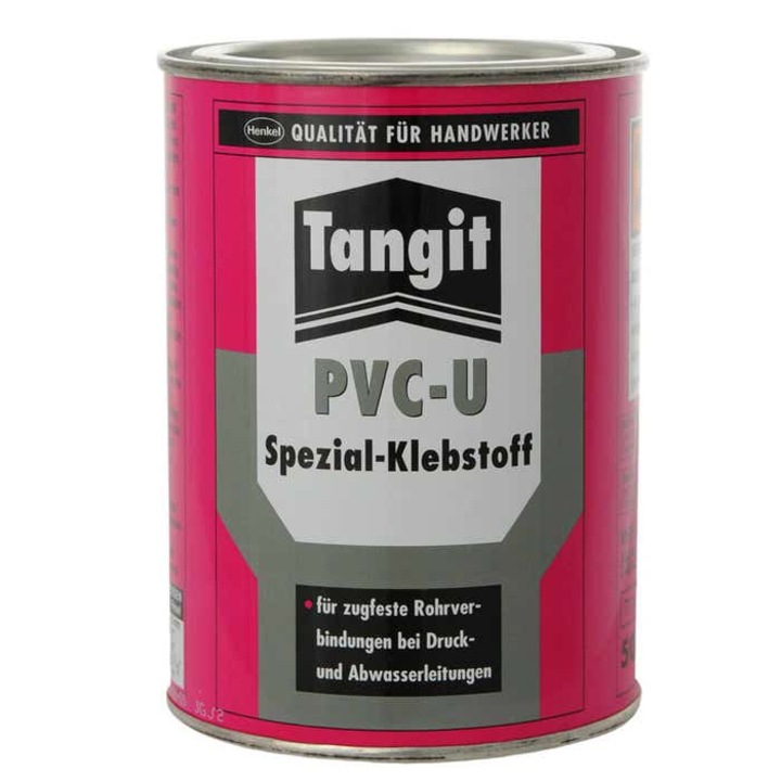 Adeziv pentru PVC-U, interior / exterior, Tangit Kleber, 1 kg
