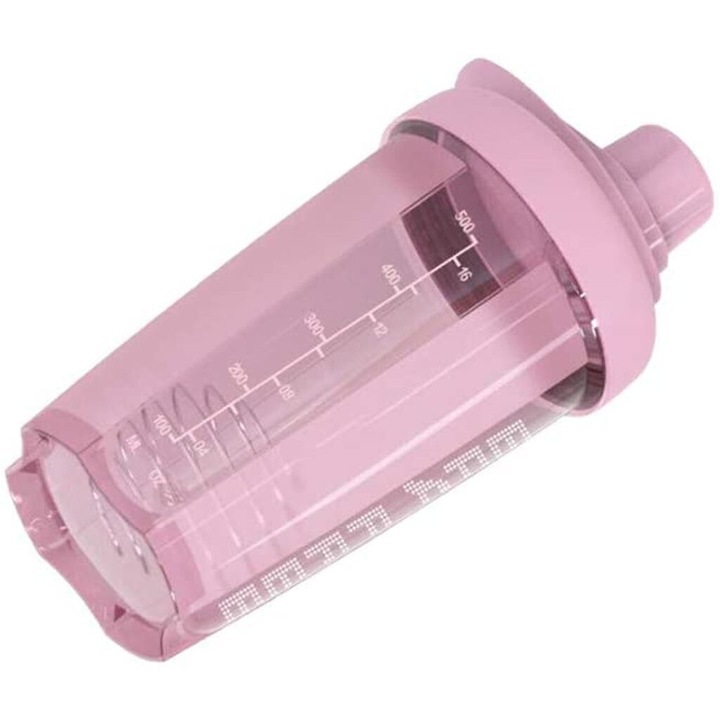 Keverőtárs, shaker palack fehérjekeverékekhez, hordozható BlenderBall, sima, erőfeszítés nélküli keverés, szivárgásmentes kialakítás fitneszrajongóknak (500 ml)