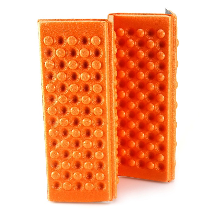 Saltea camping Herusi EVA portabila pliabila impermeabila portocaliu 39x27.5x1cm