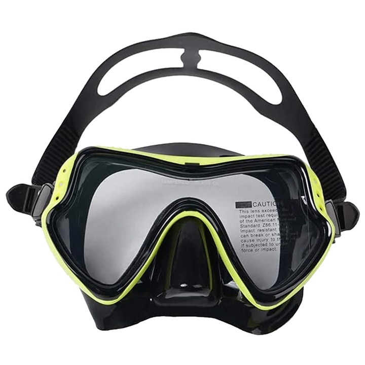 Професионална маска за гмуркане, ултра прозрачни лещи, дизайн против протичане, мек силикон, за възрастни и тийнейджъри