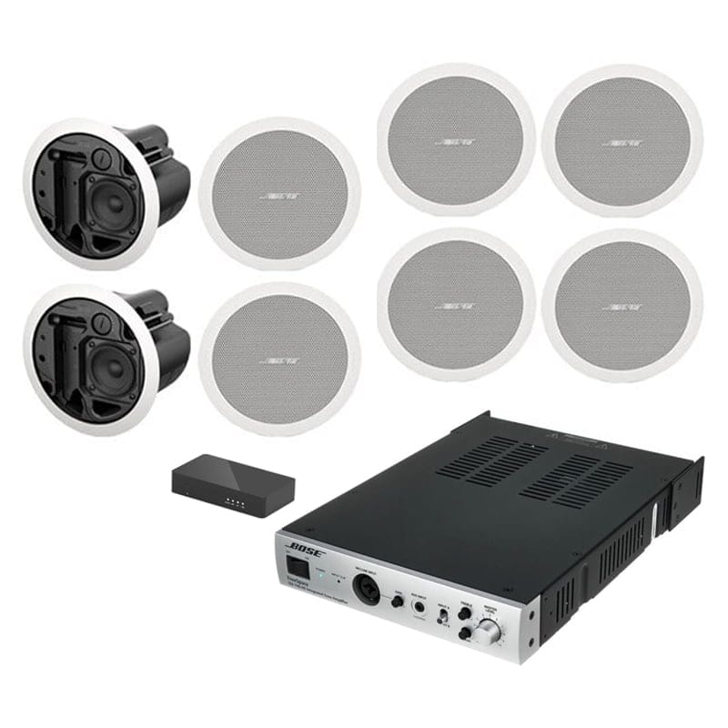 Sistem audio Bose Freespace FS2C-IZA250, 8 boxe, alb, 2 zone - eMAG.ro