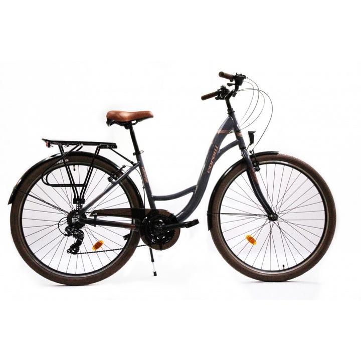 Лек дамски трекинг велосипед Corelli Glowie 26 44 см, графит