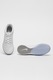Nike, Lunar Gato II futballcipő bőrrészletekkel, Törtfehér, Ezüstszín, 7.5