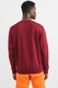 Nike, Bluza de trening cu decolteu la baza gatului Sportswear, Rosu
