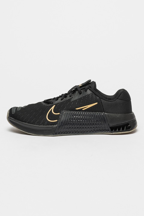 Nike, Pantofi low-cut pentru fitness Metcon 9, Negru/Gri inchis