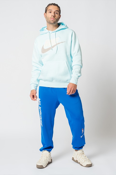 Nike, Худи с лого, Ледено синьо