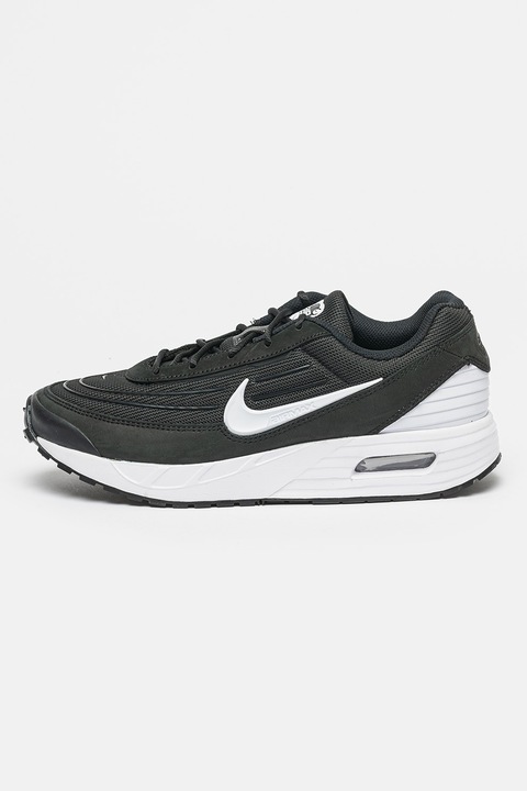 Nike, Air Max Verse sneaker logós részletekkel, Fehér/Fekete