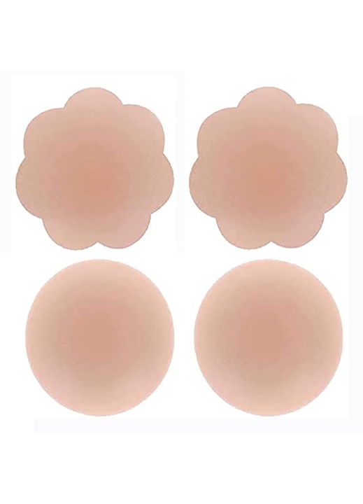 Melltapaszok, Amrinugl, Szilikon, Bézs, One Size INTL