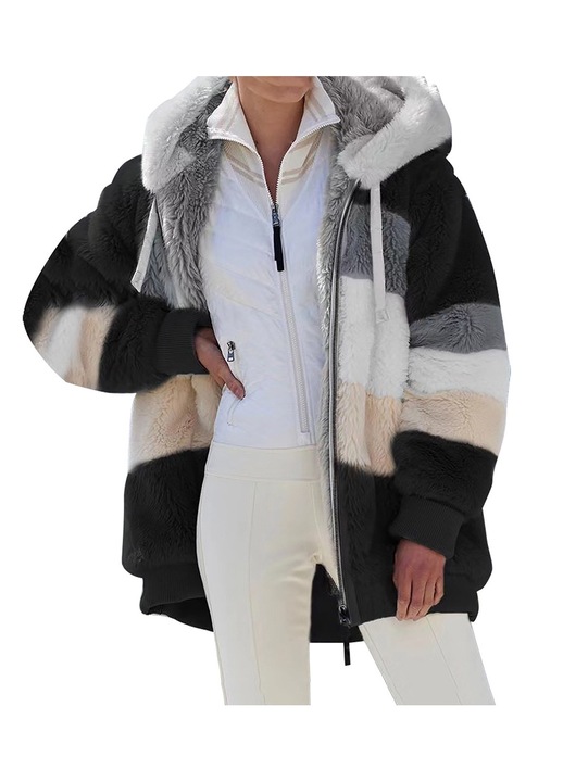 Дамско шушляково яке, AMRINUGL, Многоцветно, L INTL