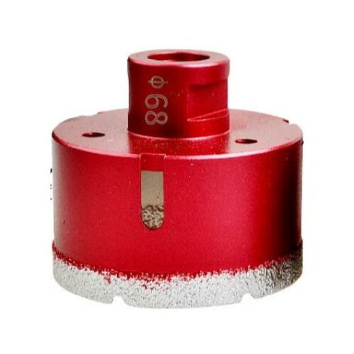 Set burghie diamantate 68mm, AMRINUGL, M14, pentru gauri in gresie si granit