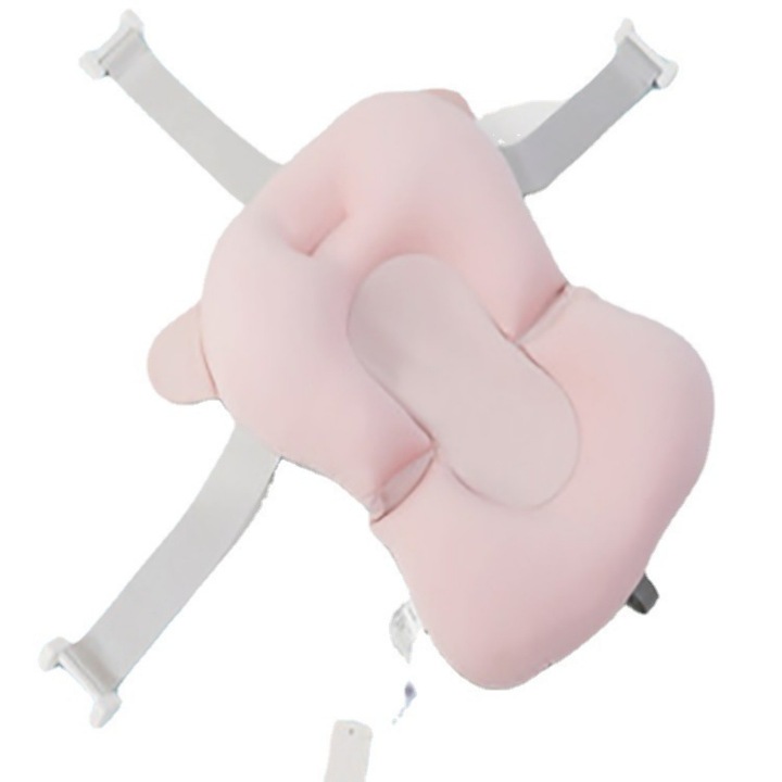 AMRINUGL babakád betét, fej- és nyaktámasz, 0-12 hónapos korig, 3 biztonsági övvel, fehér