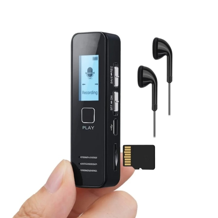 AMRINUGL професионален цифров рекордер, 64GB