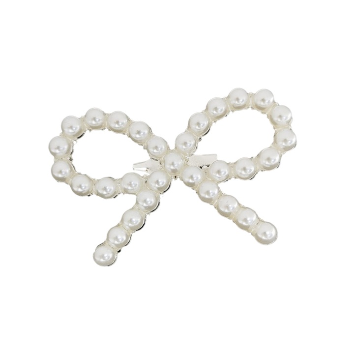 Hajcsat szett, vintage gyöngy hajcsat, 2 db, többszínű