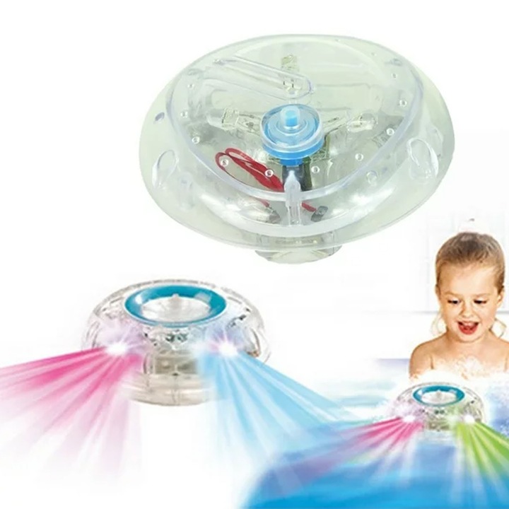 Fürdőjátékok, AMRINUGL, LED, vízálló