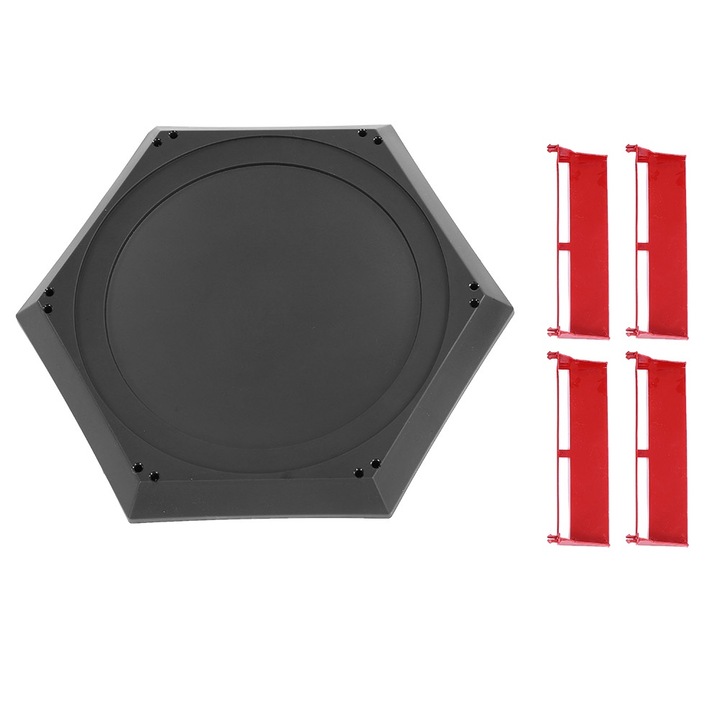 Играчка бойна арена QttvbTna, капацитет 2 играча, преносима, черна, 38x32,7x5,5 cm