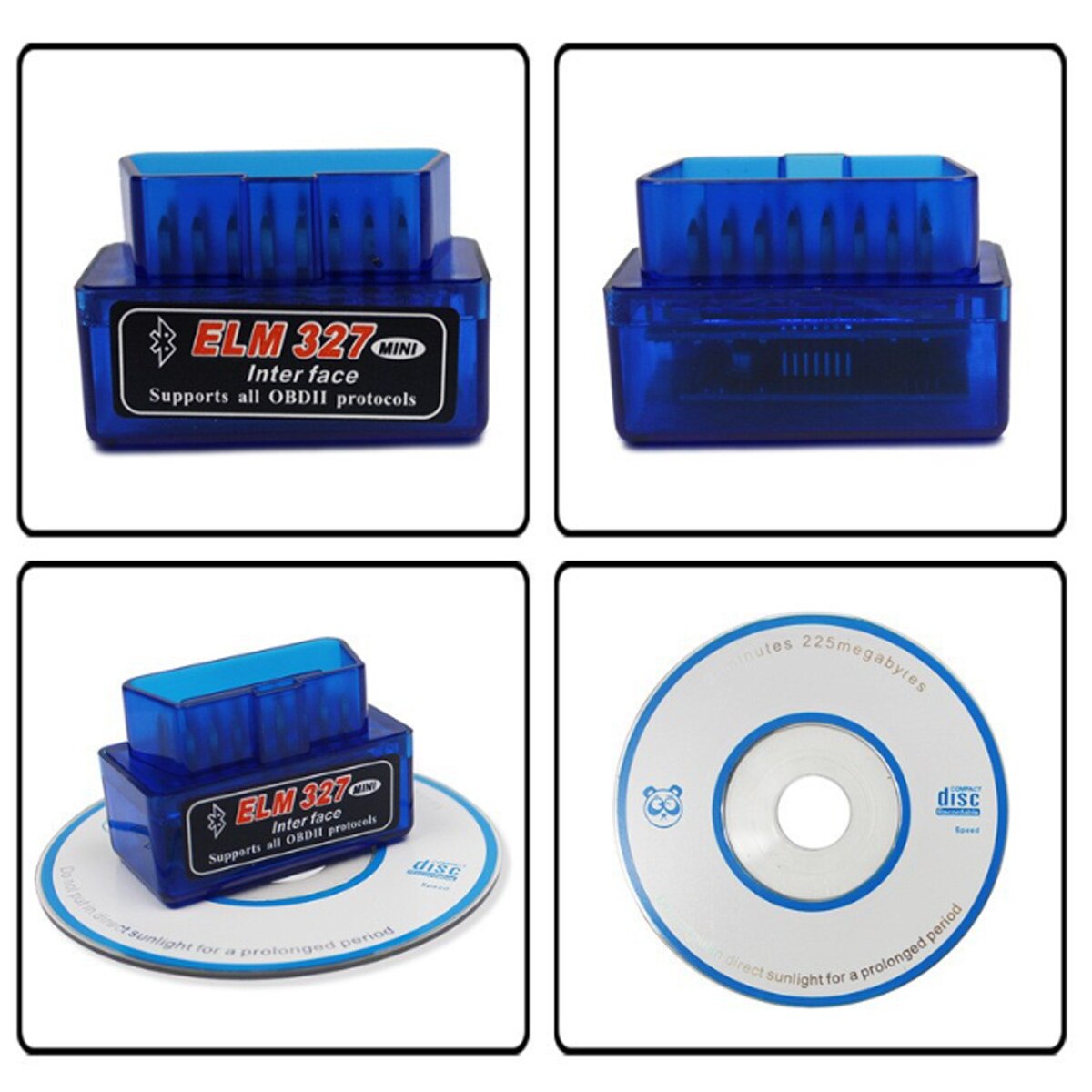 Scanner OBD2 Mini ELM327, interfata diagnostic auto, RS232, 12V Scanner OBD2 Mini ELM327, interfata diagnostic auto, RS232, 12V