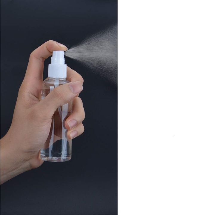Set 10 sticle spray, Cozevdnt, 50ml, Transparent