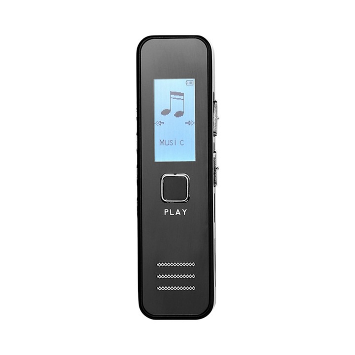 Цифров диктофон AMRINUGL, 500mAH, 70 часа непрекъснат запис, презареждаем