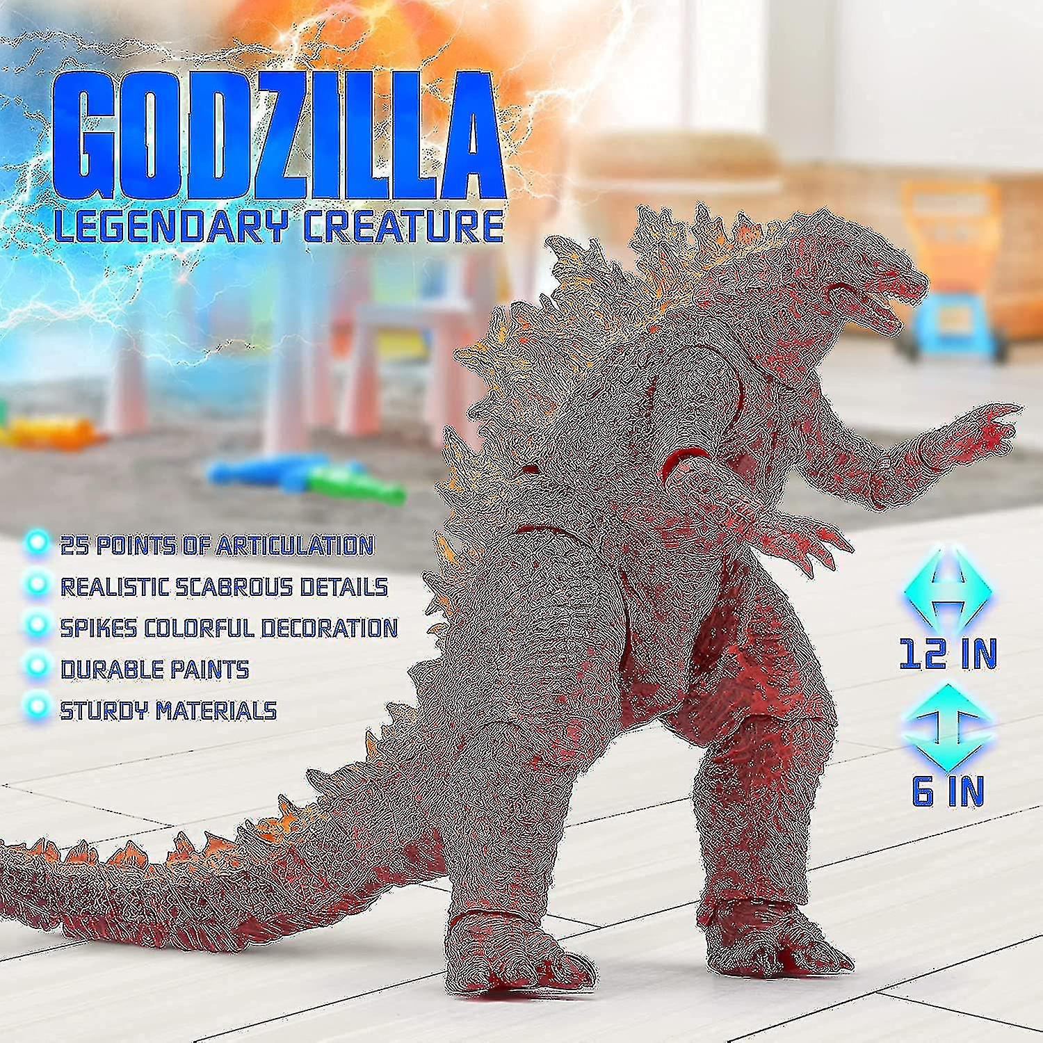 Figurina Godzilla, 30cm - eMAG.ro