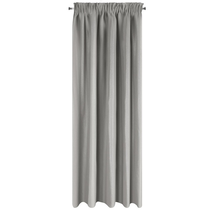 Eurofirany AGGIE függöny 140x270 sötét bézs, szalag