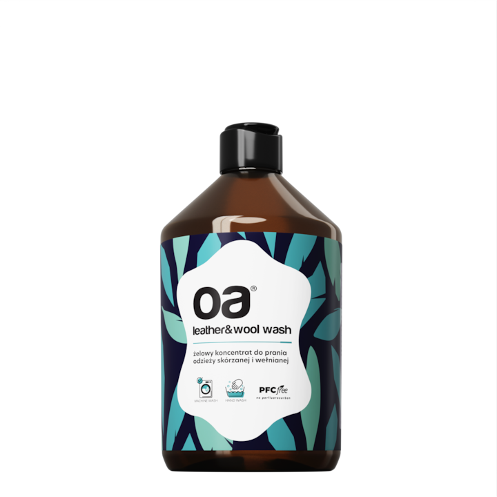 OA Leather & Wool Wash mosószer gyapjúhoz és természetes bőrhöz, 500 ml