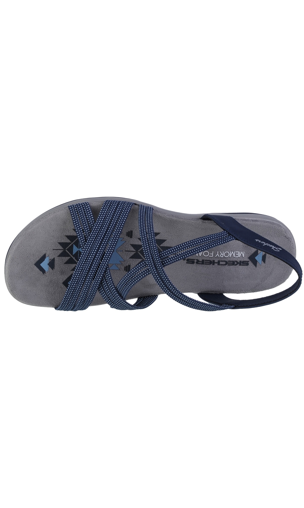 Sandale dama, Skechers Reggae Slim - Turn It Up 163117-NVY