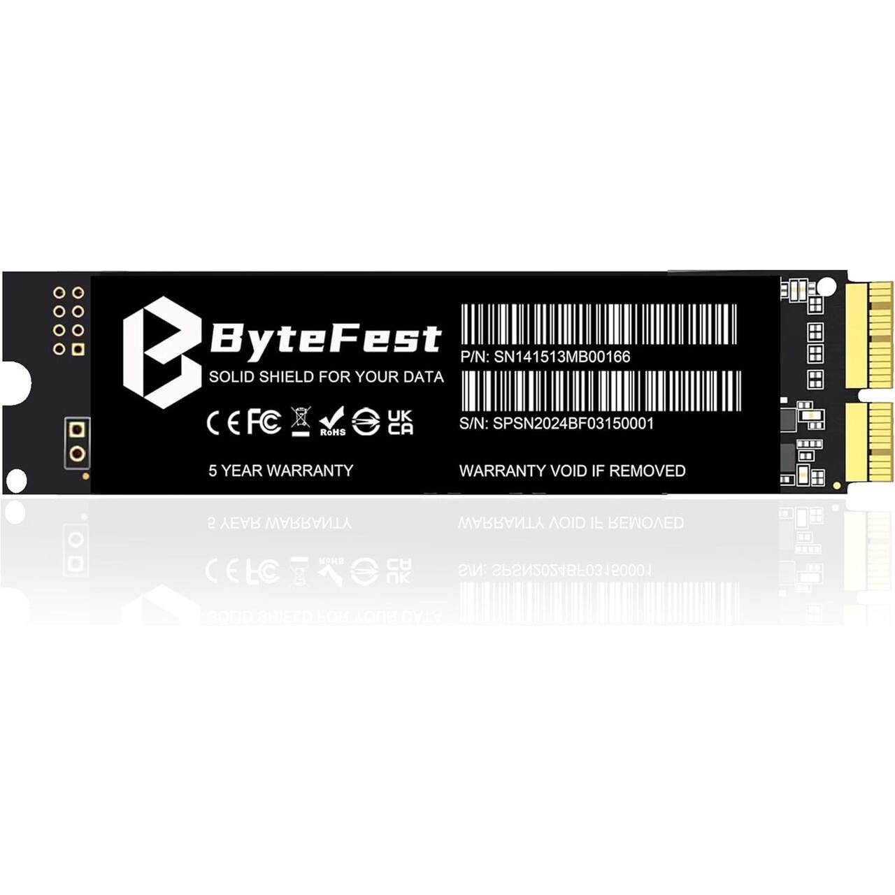 ByteFest SSD 1TB pentru Apple MacBook Air A1465 A1466 (mijlocul