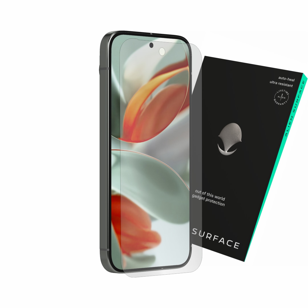 Folie protectie, compatibil cu Google Pixel 9 Pro, acoperire ecran compatibil cu husa, Alien Surface
