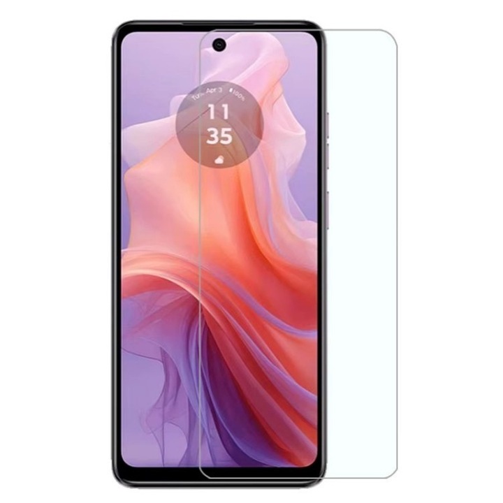 Folie de Sticla Tempered Glass 9H, HD Clear pentru Motorola Moto E14