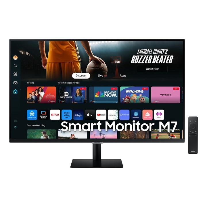 Samsung LS32DM700UUXEN M7 Series Smart Monitor 32" uhd - fekete