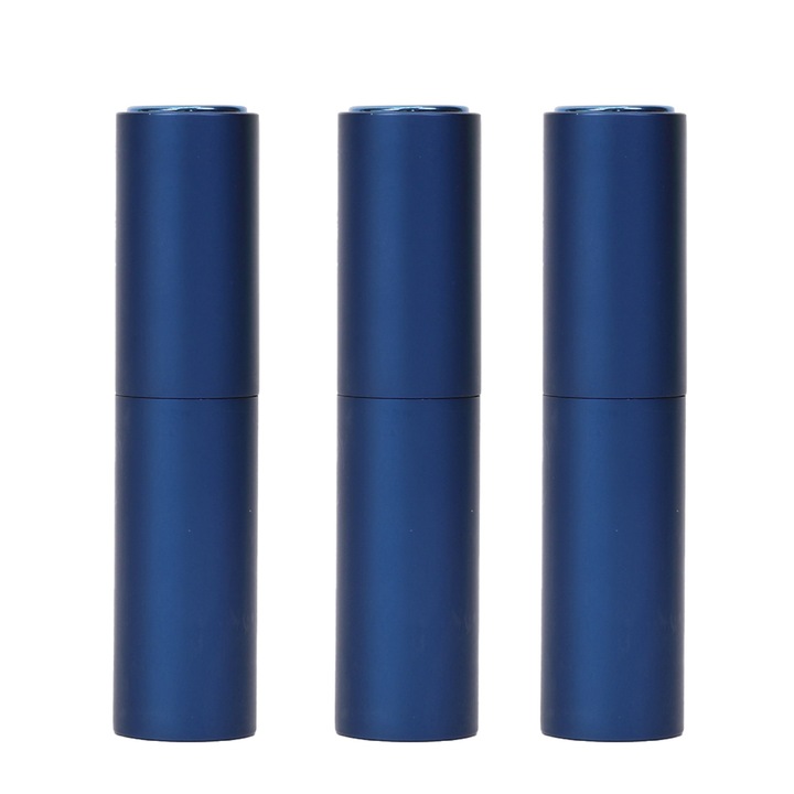 Комплект от 3 спрей бутилки, HERUSI, 10ml, син, преносим