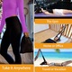 Guler cervical WALALLA, ajustabil, Oxford si catifea, negru cu alb