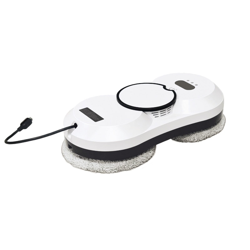 Robot curatare geamuri PuRuikai, mod curatare margini, 40ml, alb
