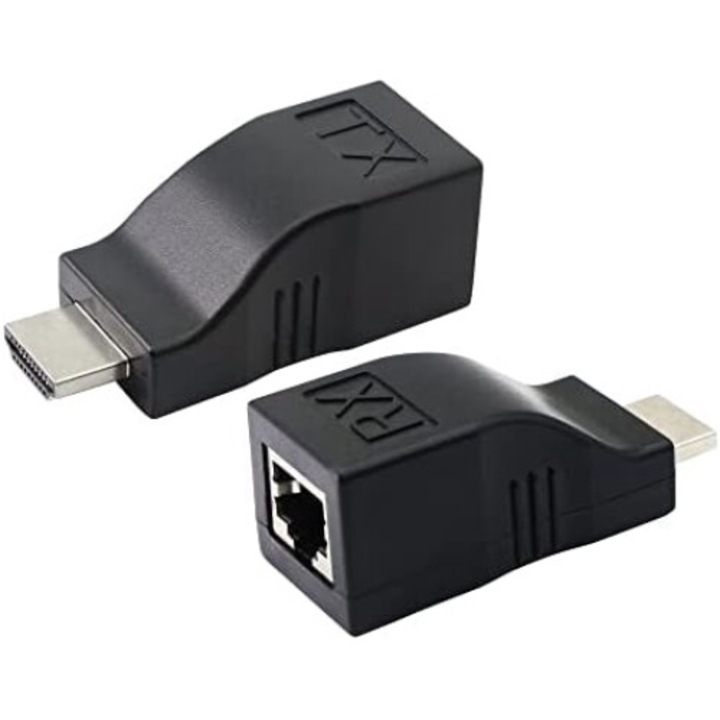 Adaptor HDMI, AMRINUGL, Negru