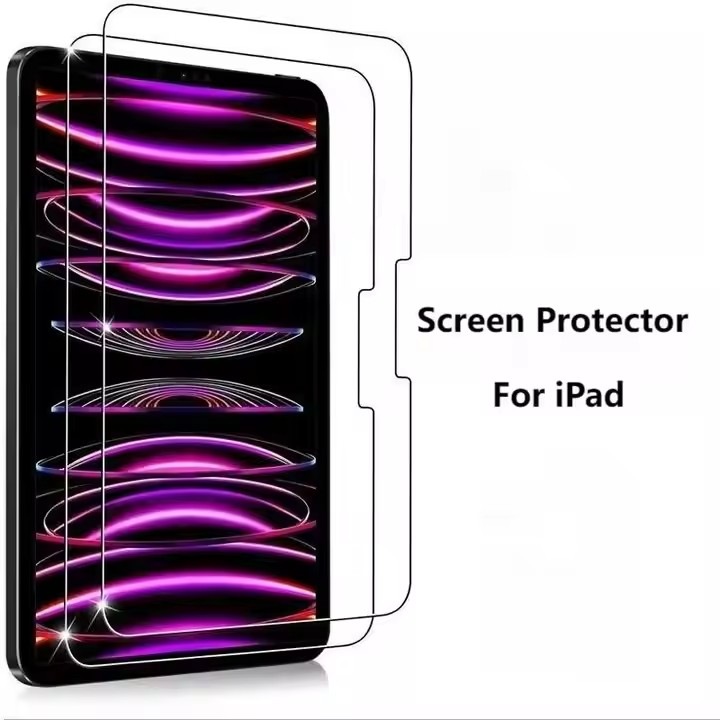 Folie protectie din sticla securizata 9H pentru tableta, Kit instalare, Pentru iPad Pro 11 2024, Transparent