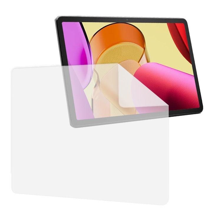 Folie Silicon High Definition pentru Amazon Fire Max 11, COMANDO TAB PROTECT, Anti-Soc, Rezistenta la zgarieturi, Ultra-subtire, Strat Oleofobic, Sensibilitate ridicata, Aplicare usoara, Transparent