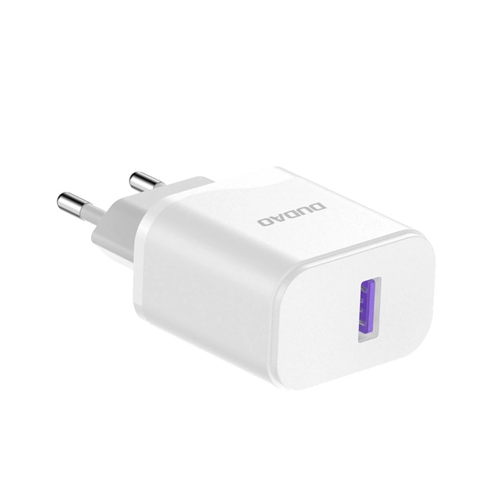 Dudao A20EU fali töltő, USB-A, 18W, fehér