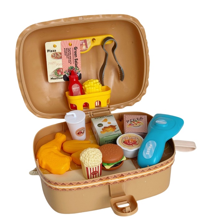 Set de Bucatarie pentru Copii VIDVIE, 20 Piese, Plastic Sigur, 3-8 Ani