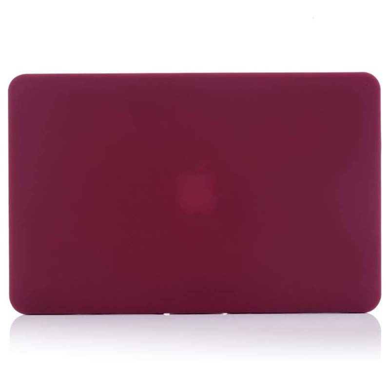 Husa pentru notebook, 13.3", MacBook Air 13 Compatibil 2017 2016 2015 2014 2013 2012 2011 2010 Lansare, Carcasa Hard Shell Mat neteda pentru Model A1369/A1466, Burgundy