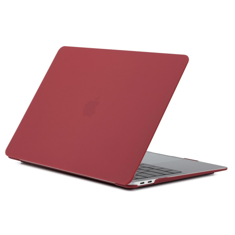 Husa pentru notebook, 13.3", MacBook Air 13 Compatibil 2017 2016 2015 2014 2013 2012 2011 2010 Lansare, Carcasa Hard Shell Mat neteda pentru Model A1369/A1466, Burgundy