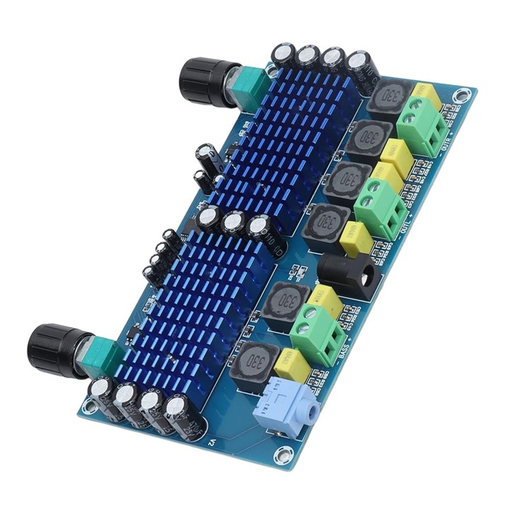 2.1 канален аудио усилвател със субуфер 2x50W + 100W с TPA3116D2, XH-A312