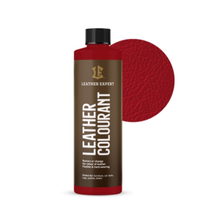 Piros Flamenco Leather Színező bőrfesték 250ml