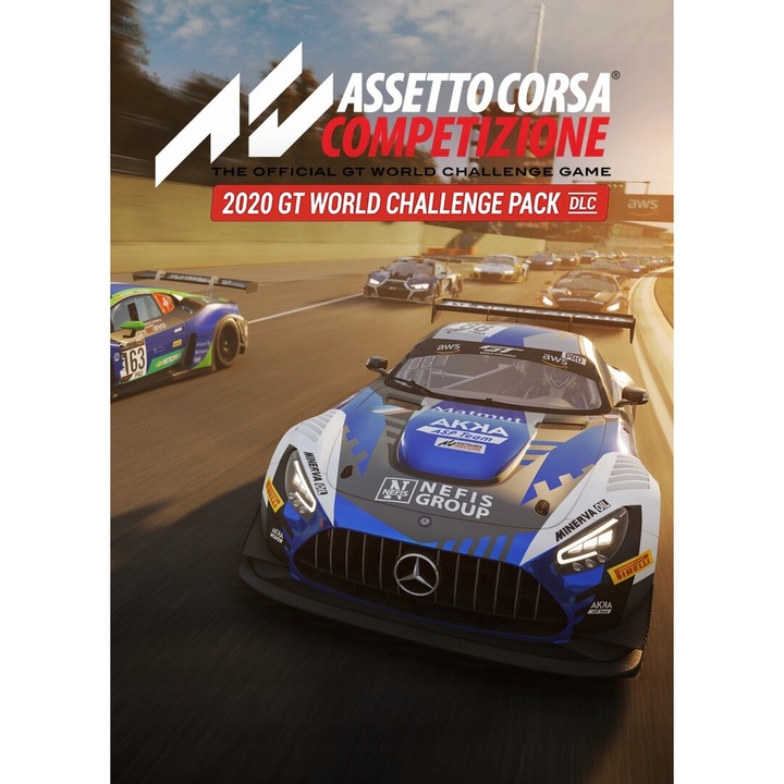Licenta Joc Assetto Corsa Competizione 2020 Gt World Challenge Pc Key Steam (Cod Activare Instant)