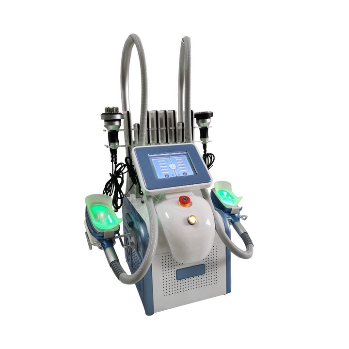 Aparat Profesional Criolipoliza 360 ° pentru Corp si Barbie Dubla + Cavitatie + RF + Lipolaser, CRIOSCULPT PRO